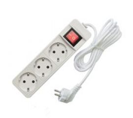 3 гнезда 2200Вт с з/к / вкл