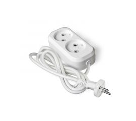 2 гнезда 1380-2300Вт без з/к ПВС серия «ЛЮКС»