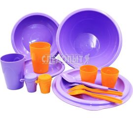 Пластиковые наборы для пикника. Скатерть