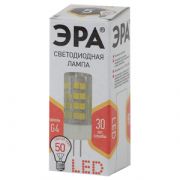 ЭРА LED smd JC-5w-220V-corn, ceramics-827-G4 теплый белый свет (10/100/1000)