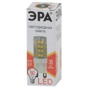 ЭРА LED smd JCD-5w-220V-corn, ceramics-827-G9 теплый белый свет (10/500/1000) ТМ
