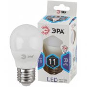 ЭРА LED STD P45-11W-840-E27 шар нейтральный белый свет (10/100/3000)