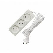 481S-1305 Удлинитель бытовой ТМ Союз 2200 Вт 3гн. ПВС 5м/35*