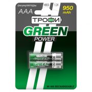 Аккумуляторная батарея ТРОФИ HR03-2BL 950mAh (20/240/17280)