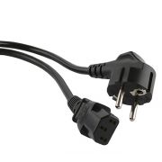 Шнур для компьютерной техники 1,8 м С13 PC-186 6А 1/50*