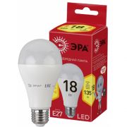 ЭРА LED A65-18W-827-E27 RED LINE груша теплый белый свет