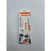 Кабель GoPower GP01T USB (m)-Type-C (m) 1.0м 2.4A ПВХ белый 18565