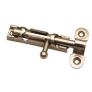 Задвижка накладная ЗТ1 (Ц.Д) цинк (цельный движок) 74х14,5 (1/200)