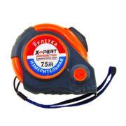 Рулетка-метр автостоп  7.5 м/25 мм X-PERT SM-208 6/36