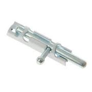 Задвижка накладная ЗТ1 пол. белый 74х14,5 (1/150)