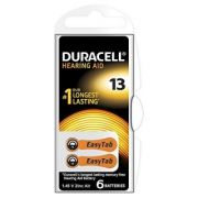DURACELL Элемент питания DA13/6BL ActiveAir Nugget Box ZA13 для слуховых аппаратов 6/60/600