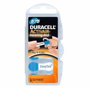 DURACELL Элемент питания DA675/6BL ActiveAir Nugget Box ZA675 для слуховых аппаратов