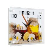 2535-246 (10) Часы настенные «Чай с медом» 25х35х5см