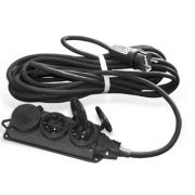 481S-4200. Удлинитель ТМ Союз 3 гн. 3700 Вт з/к КГ IP-44 5м/15