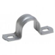 Скоба ЭРА металлическая двухлапковая d 21-22мм (100/1000/24000)