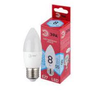 ЭРА LED RED LINE B35- 8W-840-E27 R свеча нейтральный белый свет (10/100)*