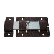 Задвижка дверная ЗД-02 пол.медь 150х75 (1/20)*