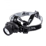 GB-410 Фонарь ЭРА налобный светодиодный на батарейках, 3 режима, черный, IP44