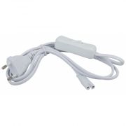 Шнур с выкл. для линейных светильников разъем C7 ЭРА LLED-A-CABLE-1.5m-SW-W