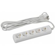 U-5e-5m Удлинитель ЭРА с з/к 3x1мм2, 5гн, 5м (12/432)