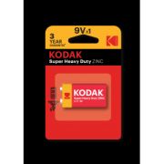 Элемент питания Kodak 6F22-1BL SUPER HEAVY DUTY K9VHZ-1B КРОНА (10/50/10200)