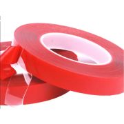 Клейкая лента двухсторонняя на акриловой основе 2м*20мм*1мм 3М (красный) TexnoFix DSAT1220 1/36