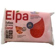 Губка для посуды «ЧистоДел» «ELPA »CORAL