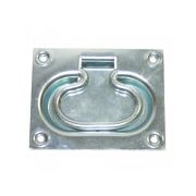 Ручка откидная 100*80 (скрытая) цинк (1/50)