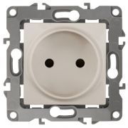 12-2105-02  ЭРА Розетка 2P, 16АХ-250В, Эра12, слоновая кость