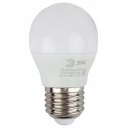 ЭРА RED LINE LED P45- 6W-827-E27 ECO шар теплый белый свет (10/100/4000)***