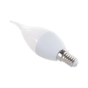 IONICH ILED-SMD2835-CW37-8Вт-720Лм-230В-4000К-E14 свеча на ветру 1637***