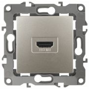 12-3114-15 ЭРА Розетка HDMI, IP20, ЭРА12, перламутр (10/100/3200)
