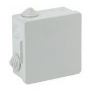 Коробка распаячная ЭРА о/у КОР 100х100х50мм с гермовводами 8 вх. IP54 (60/960)