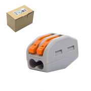 Монтажная клемма с рычагами, 2 отверстия Terminal Block CMK-412/РСТ-212 100-5000