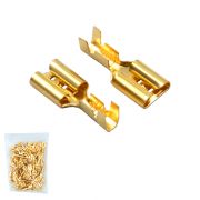 Разъем плоский РП-М 6,3 клемма неизолированная «мама» (1уп.-100 шт)