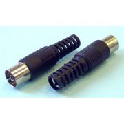 Гнездо ТV пластмассовое черное JAPAN 255-210 1/50*