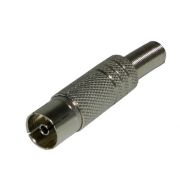 Гнездо ТV железное пружинка «мама»  PREMIUM 255-223 1/50