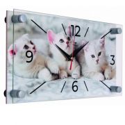 1733-001 (20) Часы настенные «Шотландские котята»