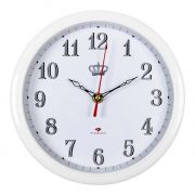 2222-326 (10) Часы настенные круг d=22см, корпус белый «Императорские» «Рубин»