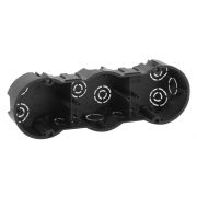 Коробка установочная ЭРА KUT-3-70-45 3-х местная 212*70*45мм для твердых стен, саморез IP20 (1/45)