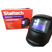 Маска сварочная Staltech «Хамелеон» МАСТЕР, размер окна 90х35mm, уровень затемнения 9-13din, 500гр