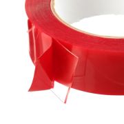 Клейкая лента двухсторонняя на акриловой основе 2м*30мм*1мм 3М (красный) TexnoFix DSAT 1320 1/36