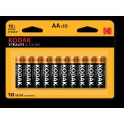 Элемент питания Kodak LR6-8+2BL XTRALIFE  [KAA-8+2](120/480/19200)