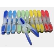 Набор прищепок, бельевые,  силиконовые (1уп.-12 шт) ST-2272 1/144