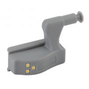 SB-401 Фонарь ЭРА пушлайт-подсветка на петлю в кухонный шкаф [3SMD LED,  2xA23, бл]
