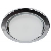 Светильник KL35 CН/1(к) ЭРА под лампу Gx53,220V, 13W,хром, с кольцом (10/100/2100)