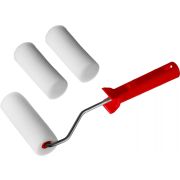 Валик-мини 100 мм, поролон + запаска 4 шт, ручка 100 мм, «BLANSTAN» (30шт/уп)