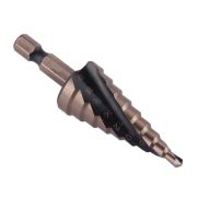 Сверло ступенчатое спиральное по металлу Ø4-20 мм, Leeder Tools (сталь HSS)1/200