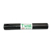 Мешок для мусора TWIST MAXI 160л 10шт в рулоне. (780*1120*0,060мм) ОСОБО ПРОЧНЫЙ черный (5рул/уп)