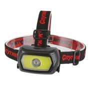 Фонарь аккум. диод. налобный AFH761, Спутник 3 реж., 3W XPE+3W COB, 250Lm 80м USB, IP44, 84*44*56мм